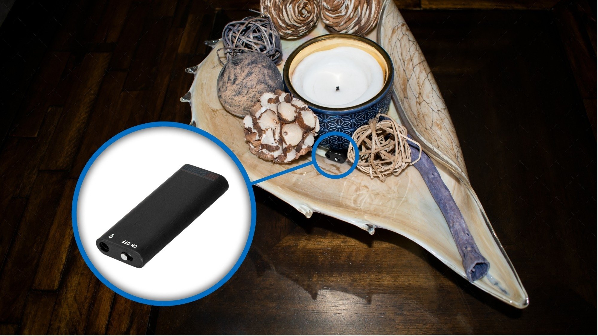 Concealable byteMIC Portable Recorder Mini Hidd Covert MIC REC for Office (SKU: g76257gvrply)